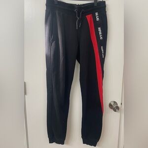 Ivy Park Black Joggers with Logo